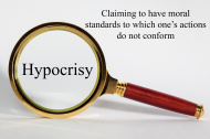 stock-photo-34527134-hypocrisy-concept